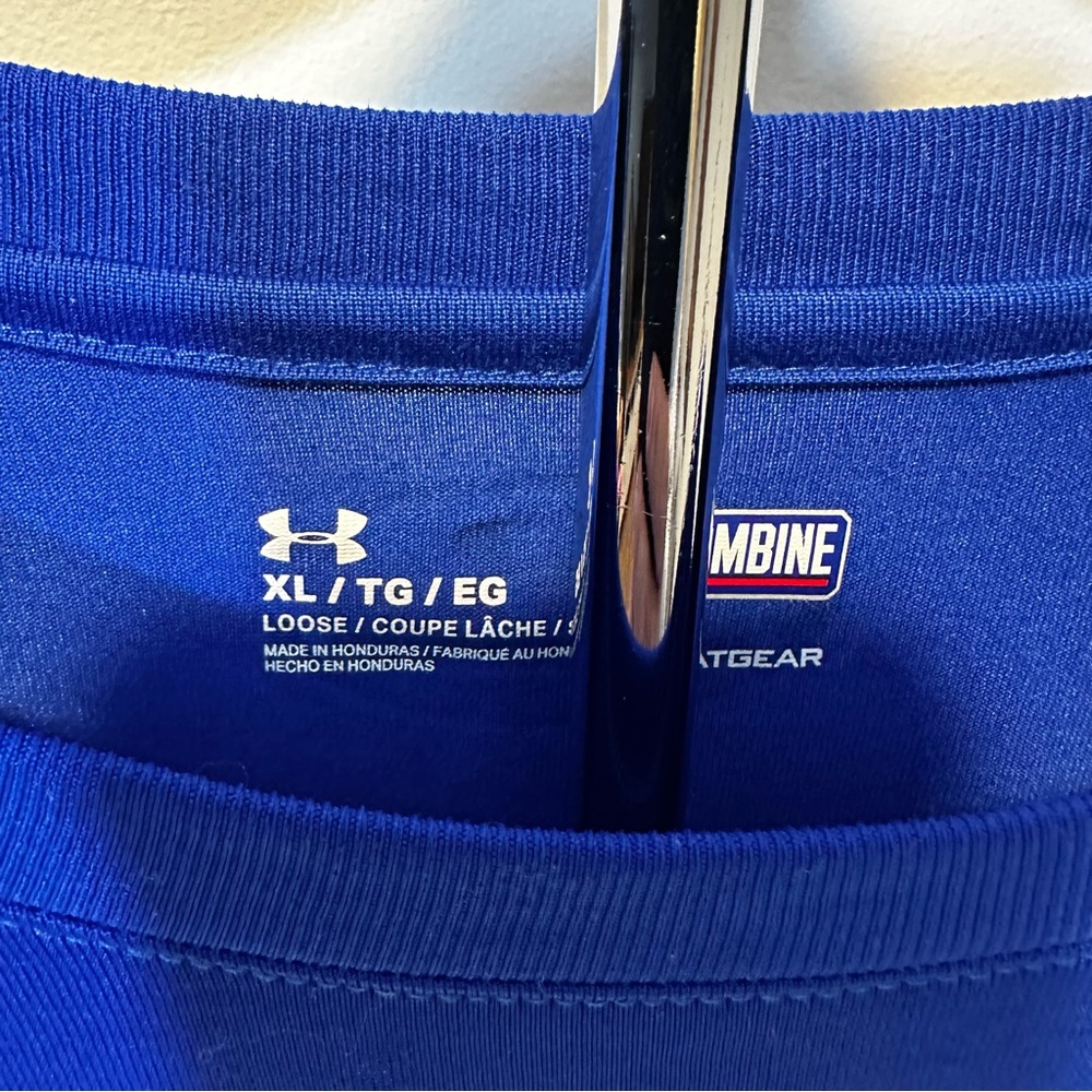 Blue Under Armour Philadelphia 76ers training shirt (175) #NBA - Picture 5 of 5
